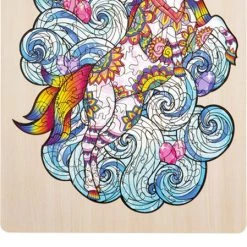 Grafix Houten Puzzel Unicorn | Unieke Puzzelstukjes In Vorm Van Fantasie Thema | 130 Puzzelstukjes | Puzzel Voor Kinderen En Volwassenen | Formaat 30 X 22.5 CM | Cadeau Voor Jong En Oud -Puzzels Verkoop 449x840