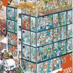 University Games Emergency Room, Loup - Legpuzzel - 2000 Stukjes