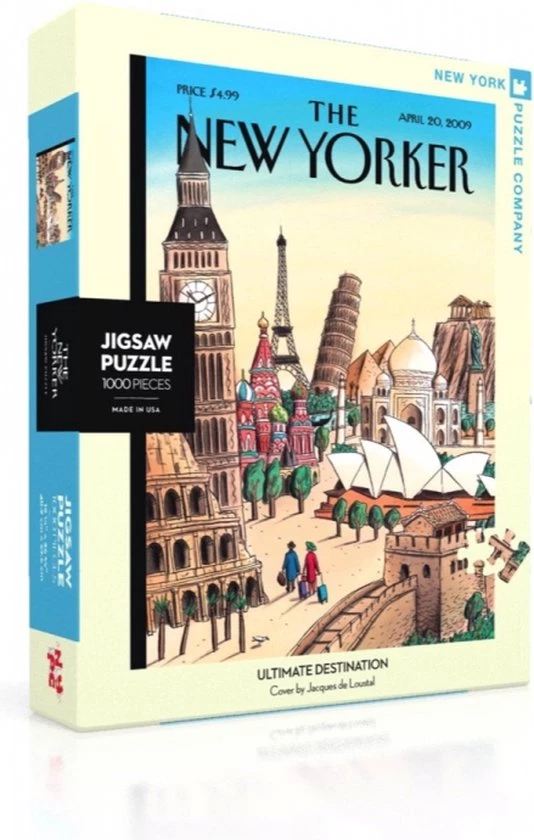The New York Puzzle Company New York Puzzle Company Ultimate Destination - 1000 Pieces 7 The New York Puzzle Company New York Puzzle Company Ultimate Destination - 1000 Pieces - Afbeelding 5