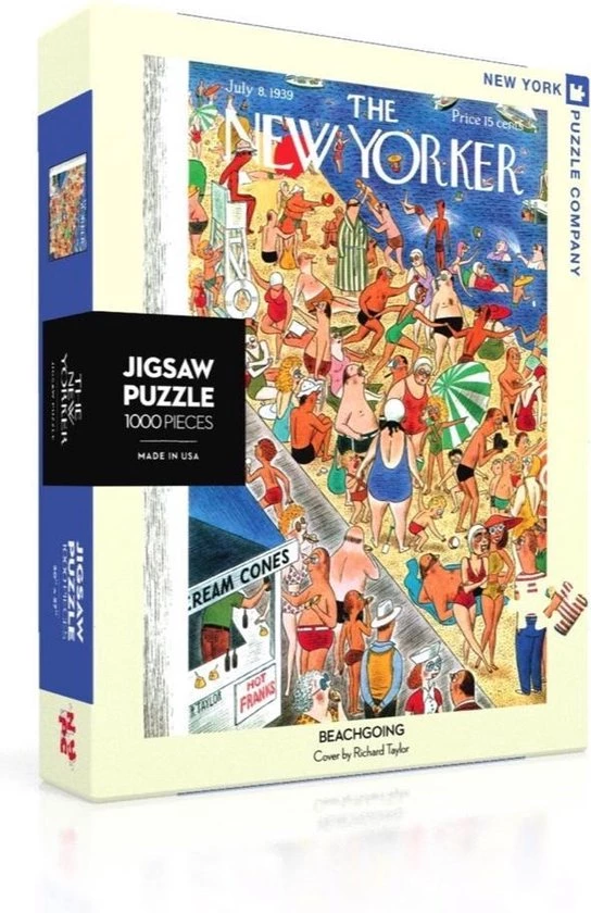 The New York Puzzle Company New York Puzzle Company Beachgoing - 1000 Pieces 3 The New York Puzzle Company New York Puzzle Company Beachgoing - 1000 Pieces