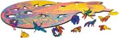 UNIDRAGON Houten Puzzel Dier - Verleidelijke Vos - 195 Stukjes - Medium 25x33 Cm -Puzzels Verkoop 550x178