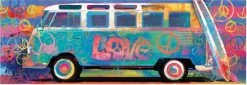 Eurographics VW Bus Panorama Puzzel 1000 Stukjes -Puzzels Verkoop 550x189 1