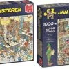 Jan Van Haasteren Puzzelbundel - 2 Stuks - Kassa Erbij! 1000 Stukjes & De Bibliotheek 1000 Stukjes 1 Jan Van Haasteren Puzzelbundel - 2 Stuks - Kassa Erbij! 1000 Stukjes & De Bibliotheek 1000 Stukjes -Puzzels Verkoop 550x227 1