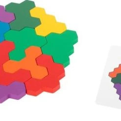 Small Foot Company Small Foot - Hexagon Wooden Puzzle Learning Game 14 Small Foot Company Small Foot - Hexagon Wooden Puzzle Learning Game -Puzzels Verkoop 550x258 2