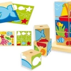 Goula Houten Stapelpuzzel Zee 8 Goula Houten Stapelpuzzel Zee -Puzzels Verkoop 550x276