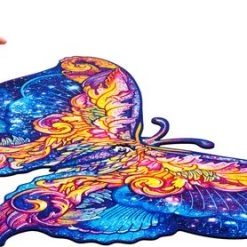 UNIDRAGON Houten Puzzel Dier - Intersterrenstelsel Vlinder - 700 Stukjes - Royal Size 60x44 Cm -Puzzels Verkoop 550x278
