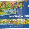 Fame Puzzles Puzzel Panorama Jungle - Kinderpuzzel 120 Stuks - 1750 X 200 Mm - Dieren