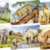 Goki Mini-puzzel Afrikaanse Dieren