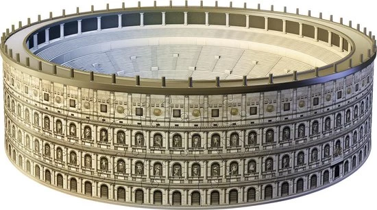 Ravensburger Colosseum - 3D Puzzel Gebouw Van 216 Stukjes 4 Ravensburger Colosseum - 3D Puzzel Gebouw Van 216 Stukjes - Afbeelding 2