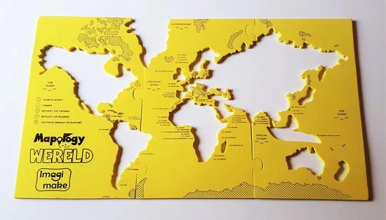 Imagimake Wereld's Grootste Landen (NL) Foam Puzzle 13 Imagimake Wereld's Grootste Landen (NL) Foam Puzzle - Afbeelding 11
