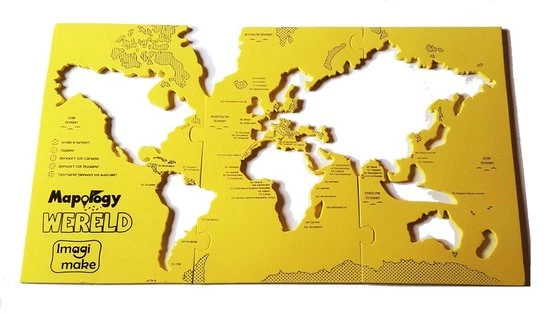 Imagimake Wereld's Grootste Landen (NL) Foam Puzzle 11 Imagimake Wereld's Grootste Landen (NL) Foam Puzzle - Afbeelding 9