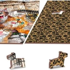 Wooden City Kittens In London (300 Stukjes) - Houten Puzzel 13 Wooden City Kittens In London (300 Stukjes) - Houten Puzzel -Puzzels Verkoop 550x317