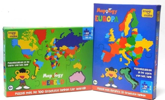 Imagimake Wereld's Grootste Landen (NL) Foam Puzzle 7 Imagimake Wereld's Grootste Landen (NL) Foam Puzzle - Afbeelding 5