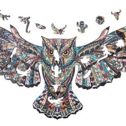 Brickkies®, Wijze Uil, Wise Owl, Jigsaw Puzzle, Houten Puzzel, A3, Maat L, 58 X 28 Cm, 271 Stukjes 12 Brickkies®, Wijze Uil, Wise Owl, Jigsaw Puzzle, Houten Puzzel, A3, Maat L, 58 X 28 Cm, 271 Stukjes -Puzzels Verkoop 550x348 1