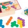 Small Foot Company Small Foot - Hexagon Wooden Puzzle Learning Game -Puzzels Verkoop 550x348 6