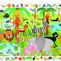 Djeco Drukte In De Jungle - 35 Stukjes -Puzzels Verkoop 550x350 1