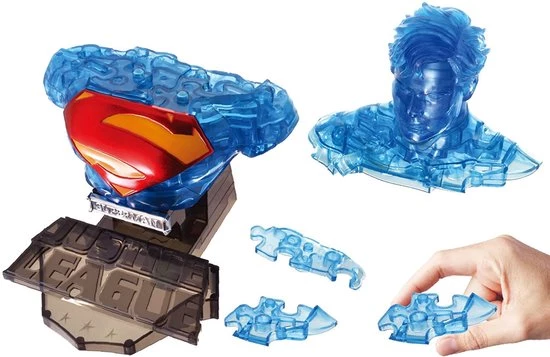 Happy Well Marvel - DC Comics - 3D Puzzel - Superman - Figuur - Beeld (Cristal - 72 Puzzel Stukjes) 4 Happy Well Marvel - DC Comics - 3D Puzzel - Superman - Figuur - Beeld (Cristal - 72 Puzzel Stukjes) - Afbeelding 2