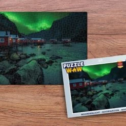 PuzzleWow Puzzel Noorderlicht - Noorwegen - Nacht - Legpuzzel - Puzzel 500 Stukjes - Sinterklaas Cadeautjes - Sinterklaas Voor Grote Kinderen -Puzzels Verkoop 550x366 28
