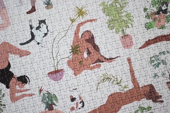 Plant Yoga Puzzel (1000 Stukjes) Van Piecely 6 Plant Yoga Puzzel (1000 Stukjes) Van Piecely - Afbeelding 4