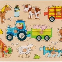 Goki Noppenpuzzel Traktor 1+ -Puzzels Verkoop 550x385 5