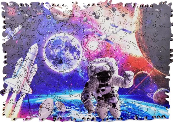 Jigsaw Legpuzzel Mystery Space A4 | Houten Puzzel | 150 Stukjes | Legpuzzel In Meer Dan 50 Verschillende Modellen 3 Jigsaw Legpuzzel Mystery Space A4 | Houten Puzzel | 150 Stukjes | Legpuzzel In Meer Dan 50 Verschillende Modellen
