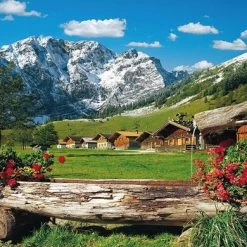 Schmidt Puzzel - Idyllisch Berglandschap - 1000 Stukjes -Puzzels Verkoop 550x390 9