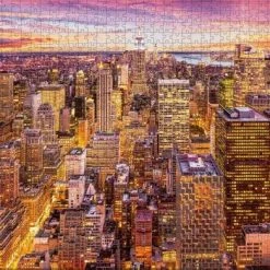 Rebo Legpuzzel 1000 Stukjes - Manhattan Skyline 7 Rebo Legpuzzel 1000 Stukjes - Manhattan Skyline -Puzzels Verkoop 550x391 10