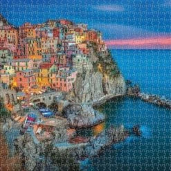 Puzzel 2000 Stukjes Volwassenen Kust Dorp Sandesen® -Puzzels Verkoop 550x391 15