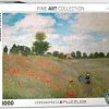 Eurographics Fine Art Collection Claude Monet - The Poppy Field -Puzzels Verkoop 550x391 17