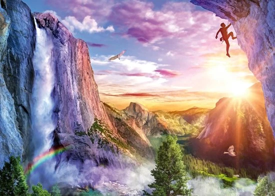 Ravensburger Puzzel Het Plezier Van Een Klimmer - Legpuzzel - 1000 Stukjes 5 Ravensburger Puzzel Het Plezier Van Een Klimmer - Legpuzzel - 1000 Stukjes - Afbeelding 3