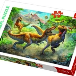 Trefl Dino Puzzel Vechtende Tyrannosaurussen Dinosauriërs 160 Stukjes 5+