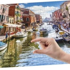 Grafix Puzzel 1000 Stukjes Volwassenen | Thema Venetië | Afmeting 50 X 70 CM | Legpuzzel | Canal Grande Venetië 11 Grafix Puzzel 1000 Stukjes Volwassenen | Thema Venetië | Afmeting 50 X 70 CM | Legpuzzel | Canal Grande Venetië -Puzzels Verkoop 550x392 44