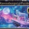 Ravensburger Puzzel Wolven In Het Noorderlicht - Legpuzzel - 500 Stukjes -Puzzels Verkoop 550x393 1