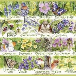 Gibsons Woodland Seasons Puzzel (4 X 500 Stukjes)