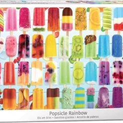 Eurographics Puzzel 1000 Stukjes - Popsicle Rainbow - Ijsjes