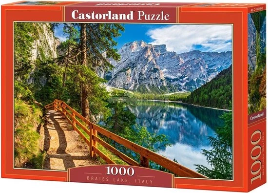 Castorland Legpuzzel Braies Lake - Italy - 1000 Stukjes 3 Castorland Legpuzzel Braies Lake - Italy - 1000 Stukjes