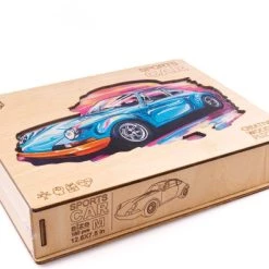 Brickkies®, Sport Auto Porsche, Sports Car, Jigsaw Puzzle, Houten Puzzel, A3, Maat L, 40 X 24 Cm, 260 Stukjes -Puzzels Verkoop 550x397 1