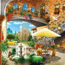 King International King - Legpuzzel - Barcelona - City Collection - 1000 Stuks Inclusief Unieke En Praktische Rode, Blauw Schrijvende Laserbalpen In Luxe Opbergbox. -Puzzels Verkoop 550x397 26