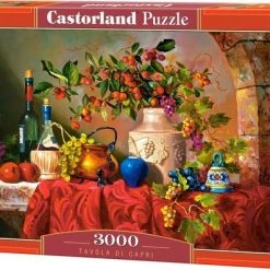 Castorland Tavola Di Capri (3000 Stukjes, Kunst Puzzel)
