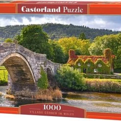 Castorland Village Corner In Wales - 1000pcs