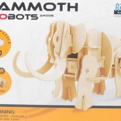 Robotime Lopende 3D Mammoet Houten Puzzel