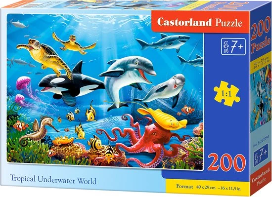 Castorland Tropical Underwater World - 200pcs 3 Castorland Tropical Underwater World - 200pcs