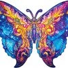 UNIDRAGON Houten Puzzel Dier - Intersterrenstelsel Vlinder - 700 Stukjes - Royal Size 60x44 Cm -Puzzels Verkoop 550x402 7
