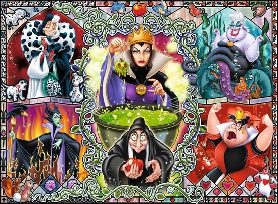 Ravensburger Puzzel - Disney Wicked Women 4 Ravensburger Puzzel - Disney Wicked Women - Afbeelding 2