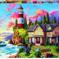 Educa Vuurtoren Bij De Oceaan - 3000 Stukjes -Puzzels Verkoop 550x403 13