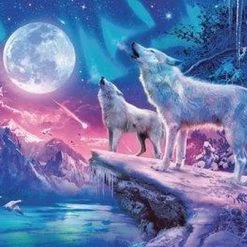 Ravensburger Puzzel Wolven In Het Noorderlicht - Legpuzzel - 500 Stukjes -Puzzels Verkoop 550x403 3