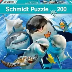 Schmidt Puzzel Onderwater Vrienden, 200 Stukjes - Puzzel -Puzzels Verkoop 550x403 8