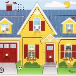 Melissa & Doug Vormenpuzzel Met Geluid Huis 7 St -Puzzels Verkoop 550x405 7