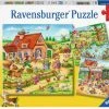 Ravensburger Puzzel Landelijke Vakantie - Legpuzzel - 3x49 Stukjes -Puzzels Verkoop 550x407 9