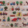 Johntoy Houten Knopjespuzzel Boerderij 45 X 35 Cm -Puzzels Verkoop 550x409 1